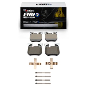 BMW 135I Brake Pads - Rear - R1 Concepts - Euro Ceramic - `06-`13